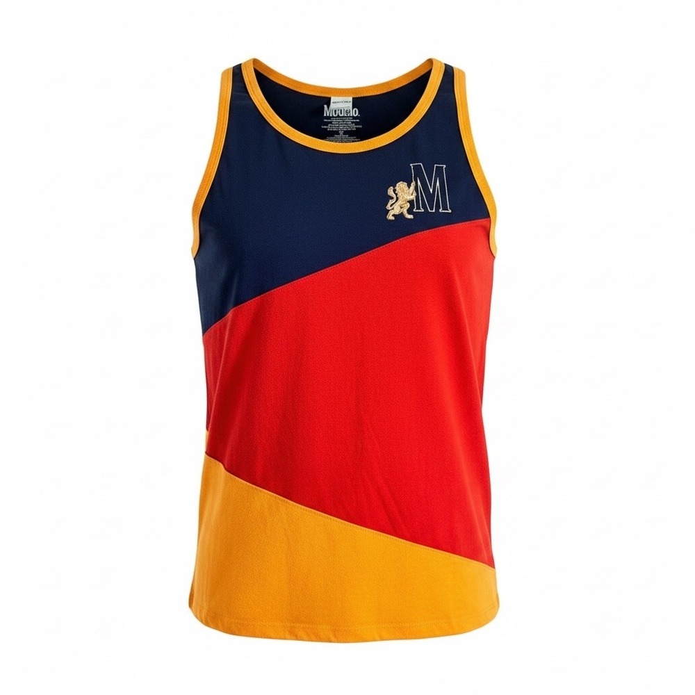 Cerveza Modelo Especial Beer Men's Tank Top M Sleeveless Beach‎ Athleisure